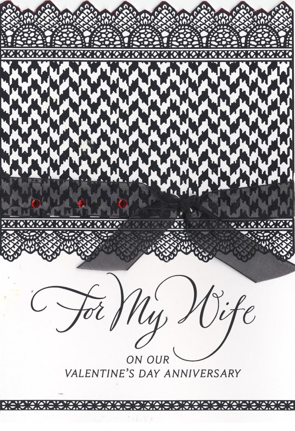 Celebrating Wife on Valentine's Day Anniversary