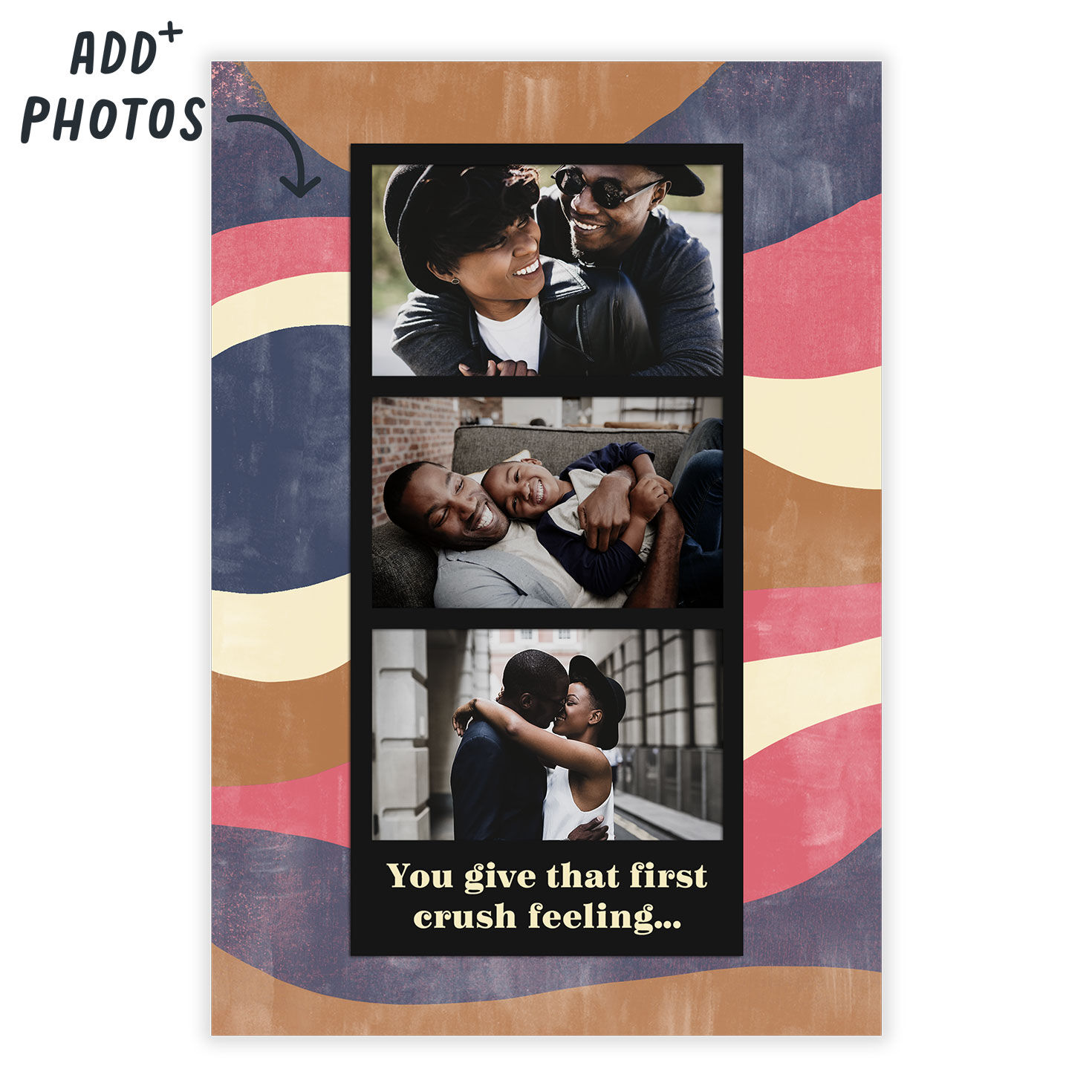 Photo Strip on Abstract eCard, , large image number 2