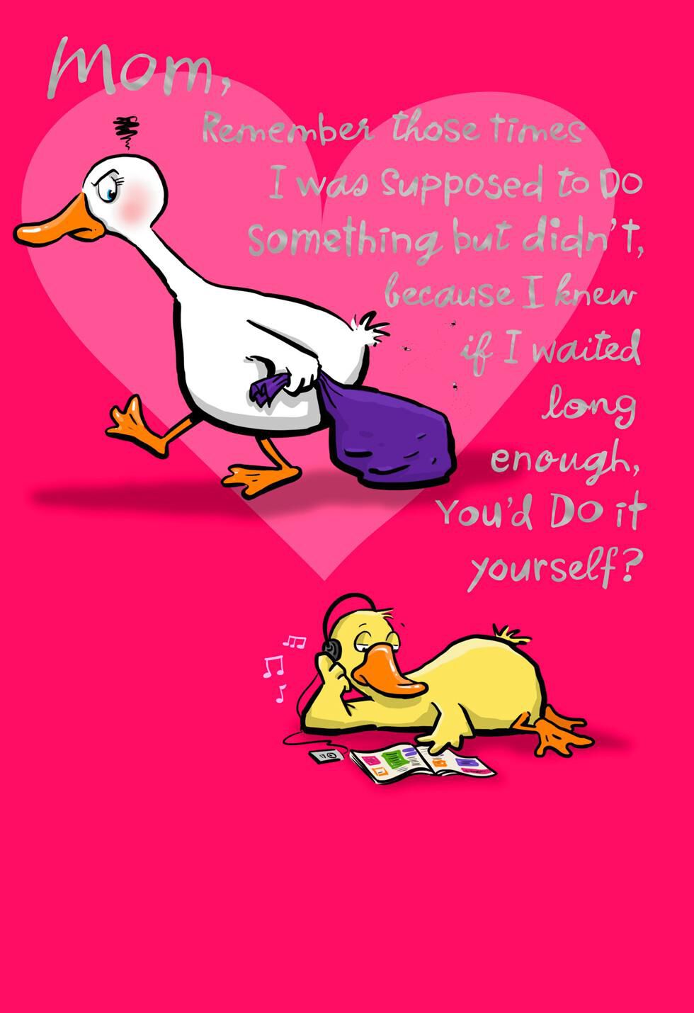 Mom, Remember Those Times Valentine's Day Card