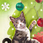 Mischievous Cat Musical Christmas Card With Motion, , large image number 4