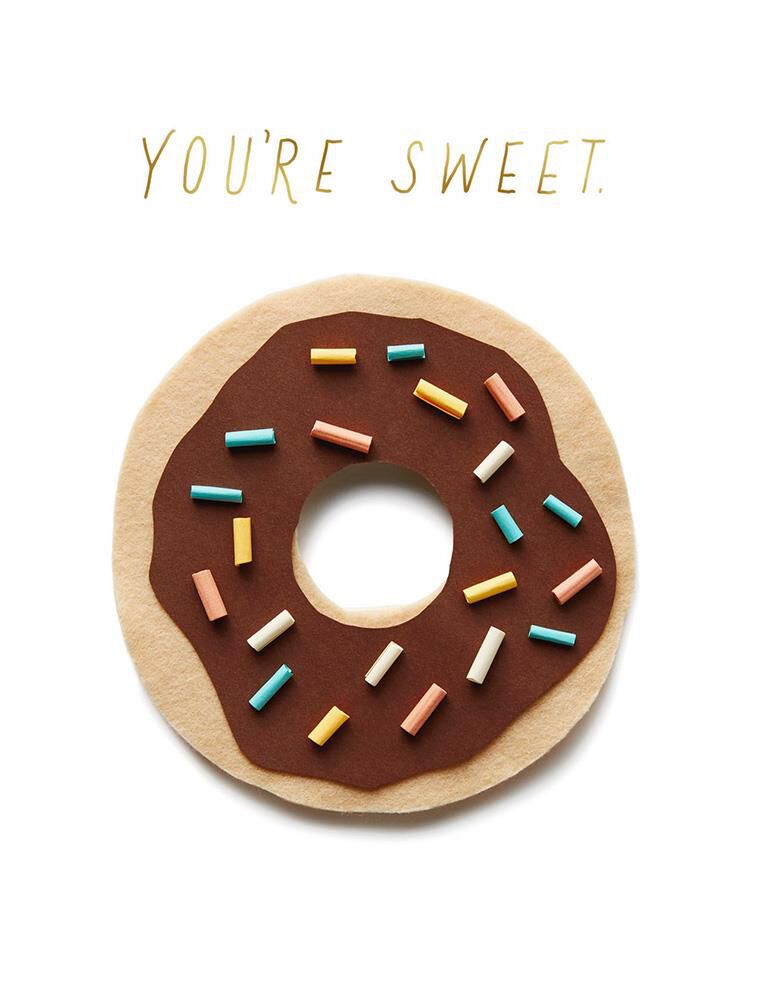 Donut Sweet Birthday Card