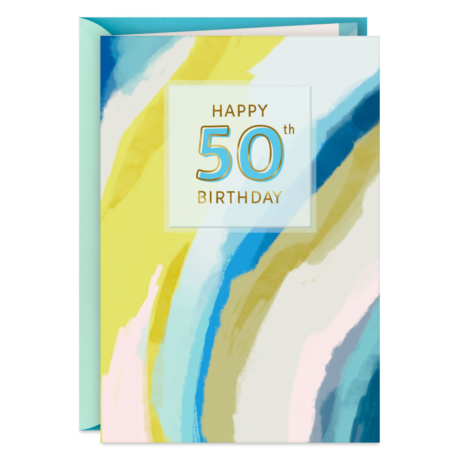 Enjoy Every Second 50th Birthday Card