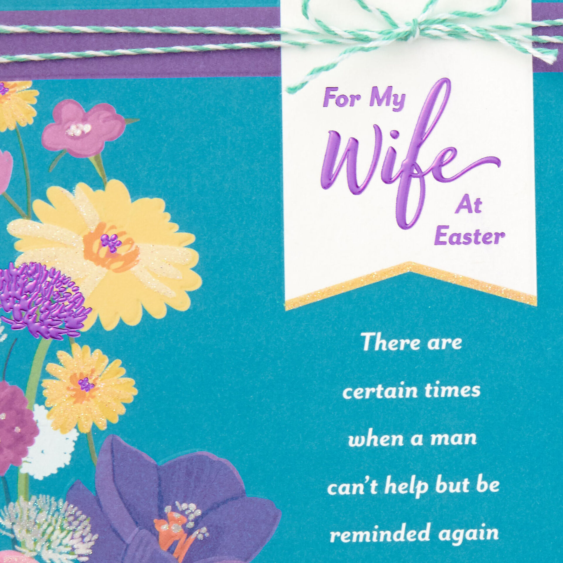 I'm a Blessed Man Religious Easter Card for Wife Greeting Cards