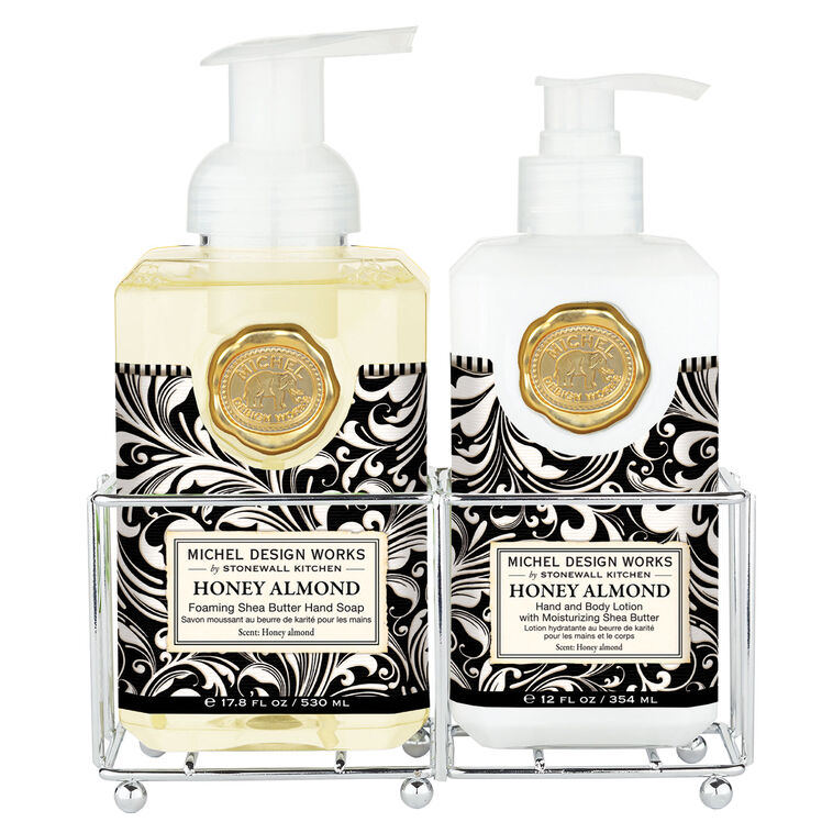 Michel Design Works Honey Almond Hand Care Caddy