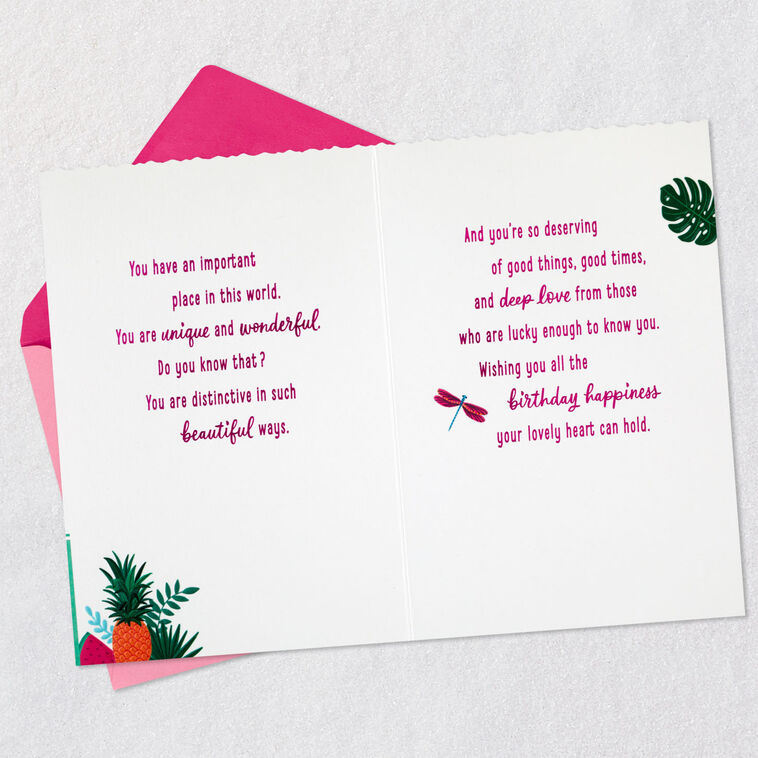 Piccadilly Greetings Cute Granddaughter Birthday Card 8" X 6