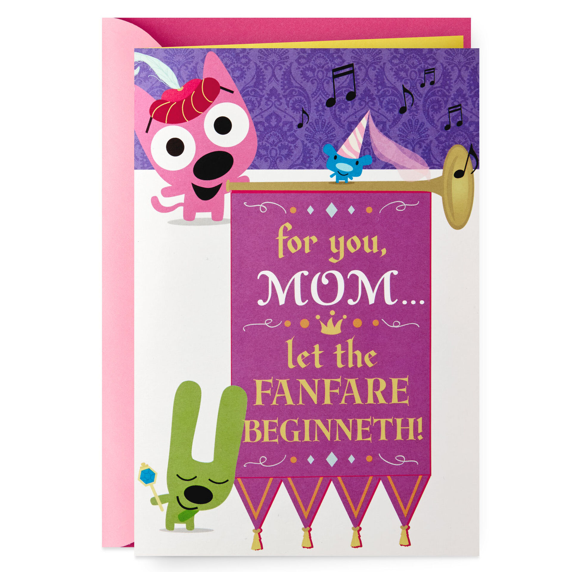 hoops&yoyo™ Mother's Day Sound Card With Motion Greeting Cards Hallmark
