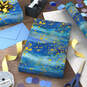 Blue Watercolor With Gold Splatter Wrapping Paper, 20 sq. ft., , large image number 3