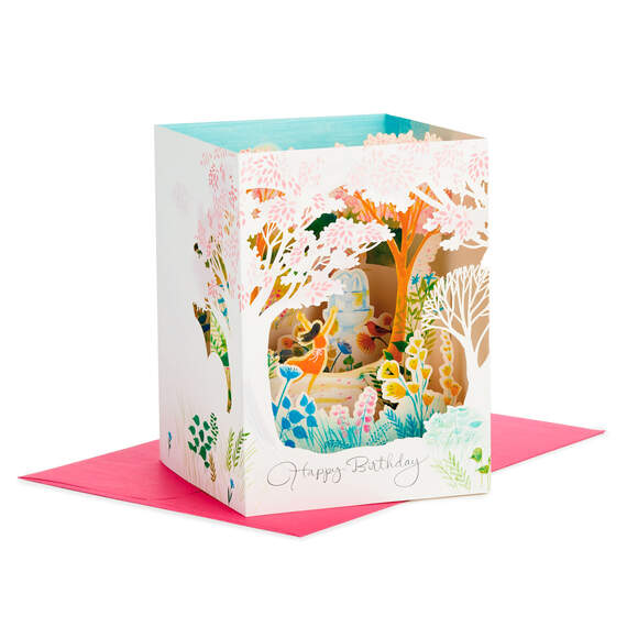 Do What You Love 3D Pop-Up Birthday Card