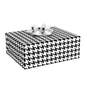 Black and White Houndstooth Pattern Wrapping Paper, 20 sq. ft., , large image number 2