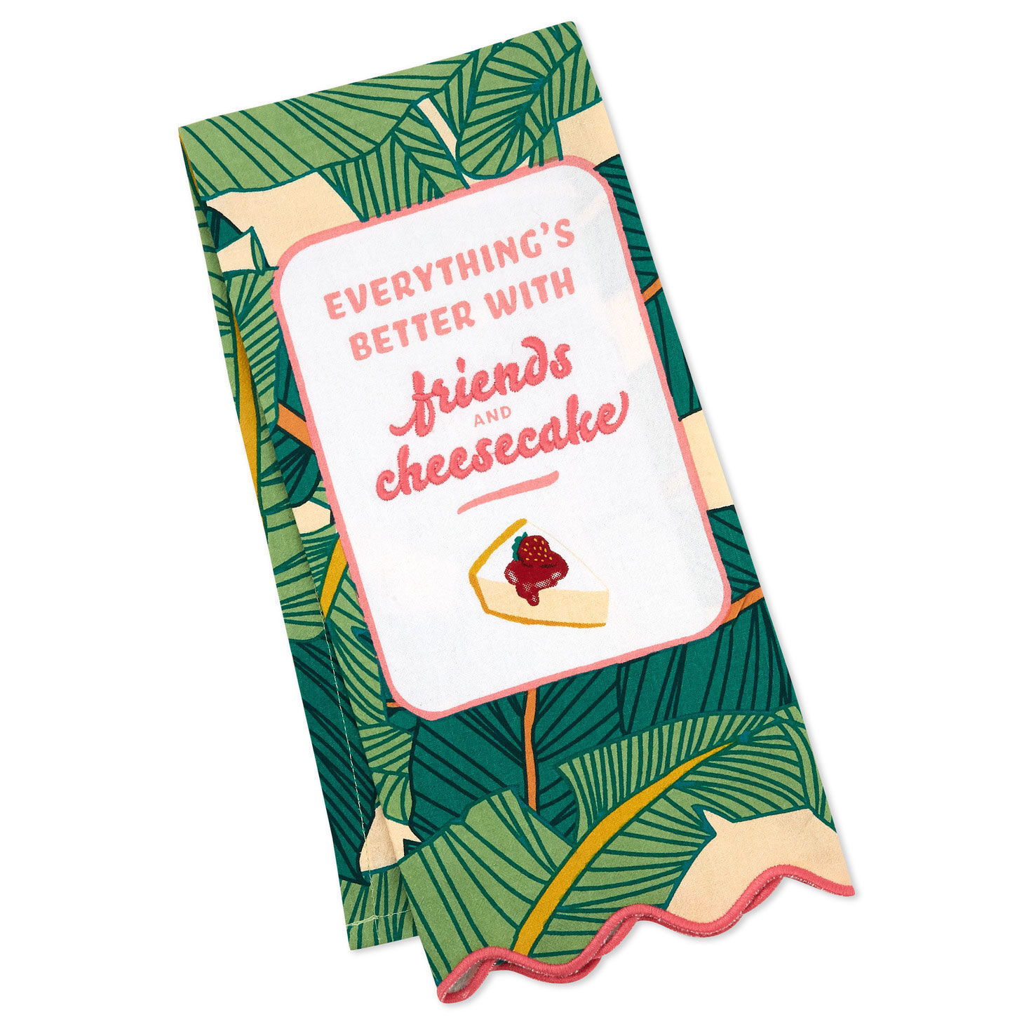 The Golden Girls Better With Friends and Cheesecake Tea Towel, 18x26 for only USD 19.99 | Hallmark