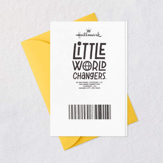 3.25" Mini Little World Changers™ Have a Good Day Blank Card, , large image number 7