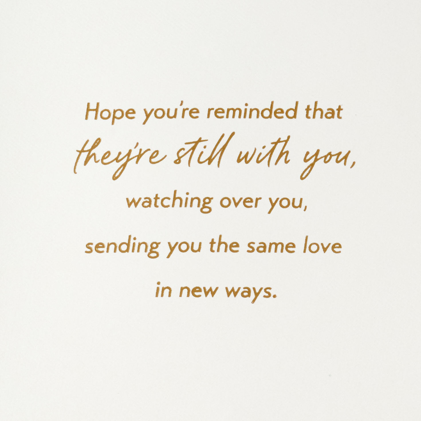 Their Love Stays With You Sympathy Card for Loss of Parent for only USD 6.99 | Hallmark
