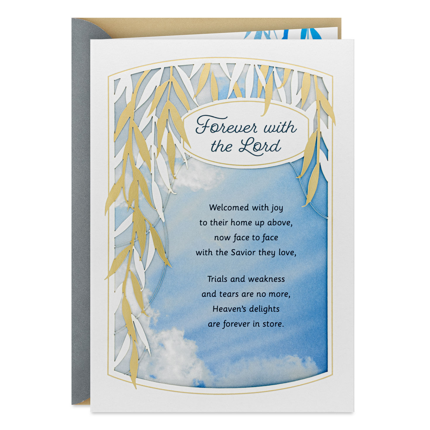 The Promise of Heaven Religious Sympathy Card