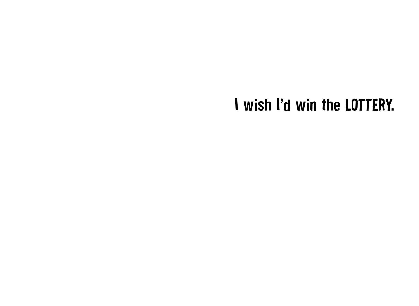 One Wish Funny Birthday Card