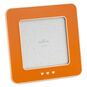 Three Hearts Orange Enamel 4x4 Picture Frame front image number 1