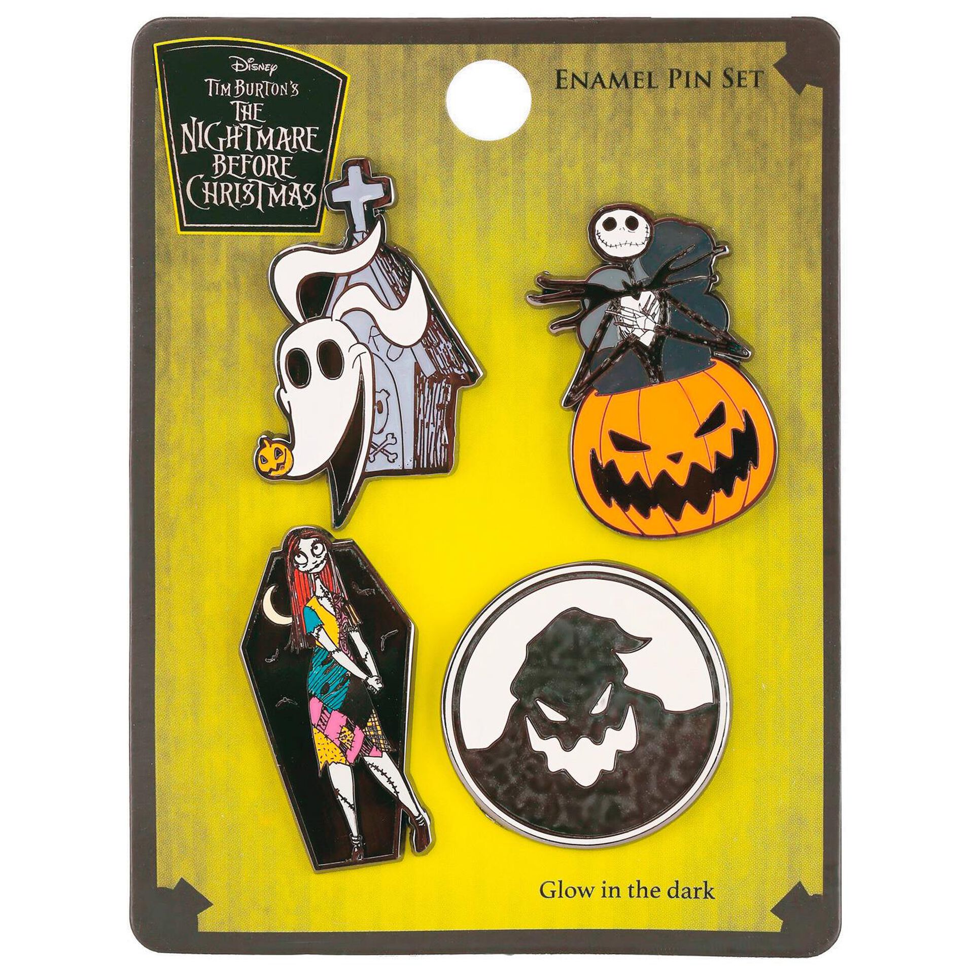 Loungefly The Nightmare Before Christmas Enamel Pins Set Of 4