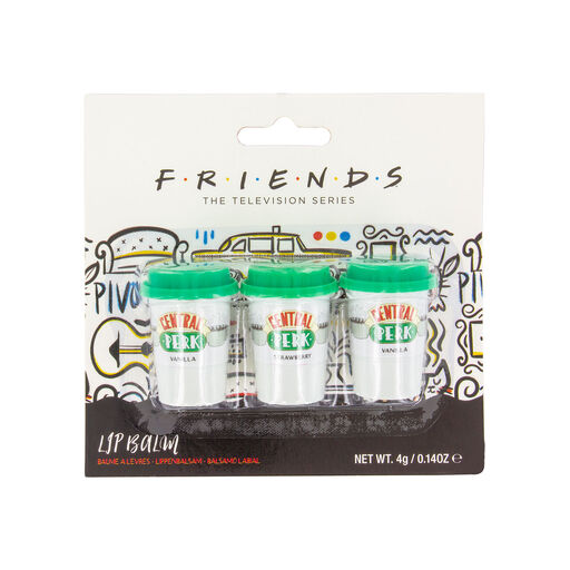 Friends TV Show Central Perk Flavored Lip Balms, Set of 3, 