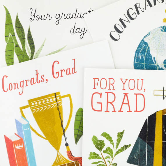 Congrats to the Grad Graduation Cards Assortment, Pack of 8, , large image number 4