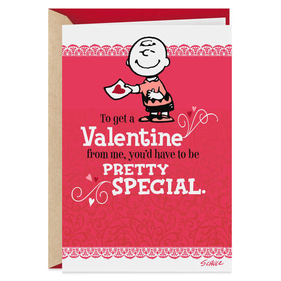 Peanuts® Charlie Brown You're Pretty Special Valentine's Day Card, , large image number 1