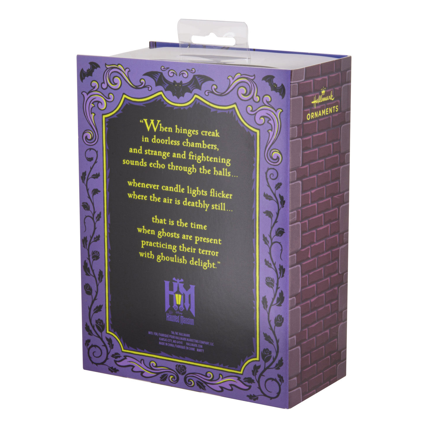 Disney The Haunted Mansion Caretaker and Dog Hallmark Ornaments, Set of 2, , large image number 3