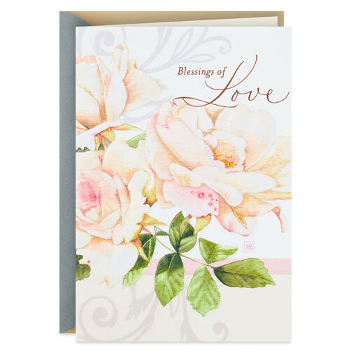 Marjolein Bastin Blessings of Love Religious Anniversary Card, 