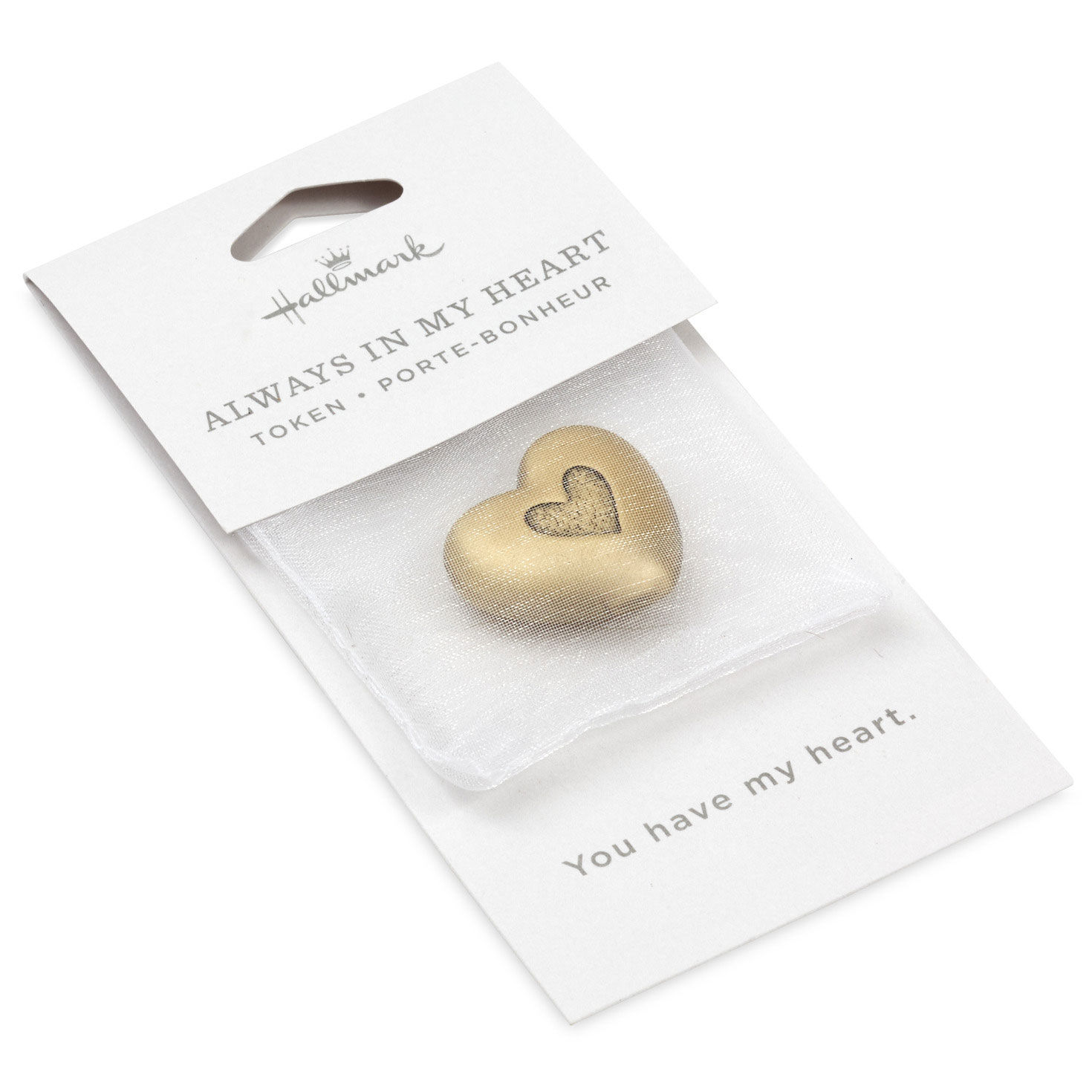 Heart-Shaped Metal Wishing Token package front image number 4