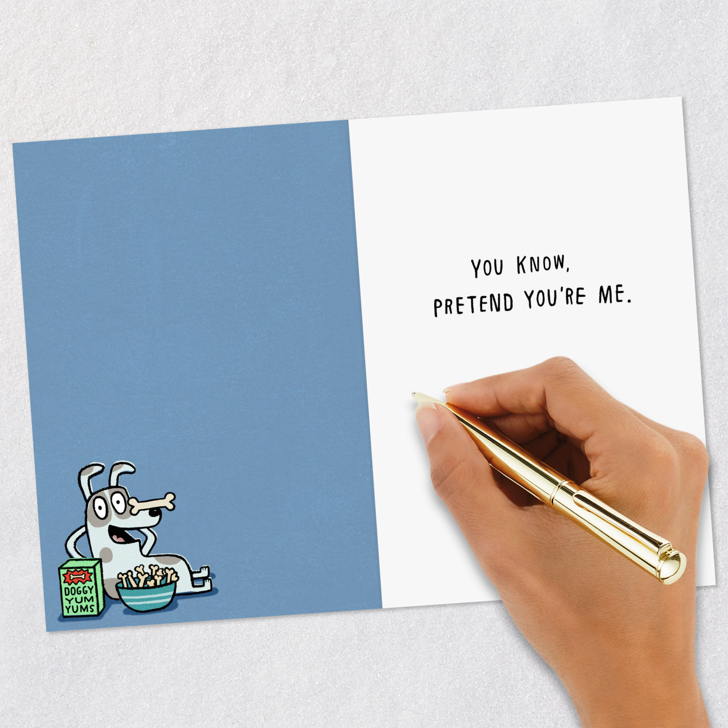 Pretend You're Me Funny Father's Day Card From the Dog for only USD 4.49 | Hallmark