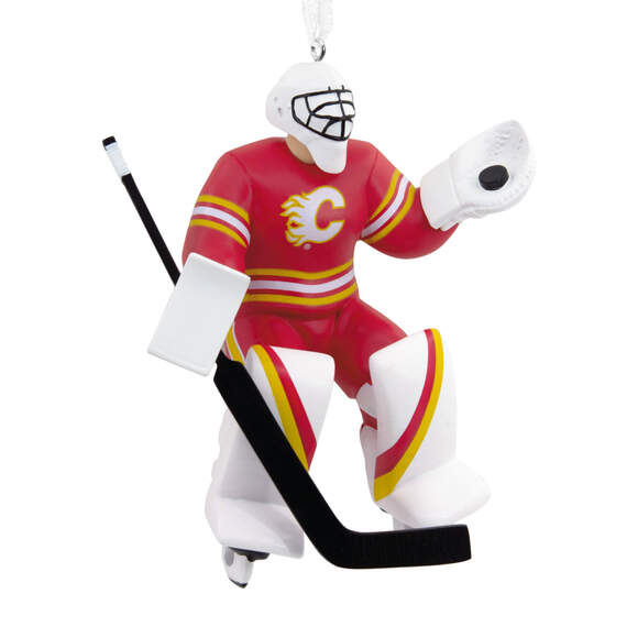 NHL Calgary Flames® Goalie Hallmark Ornament, , large image number 1