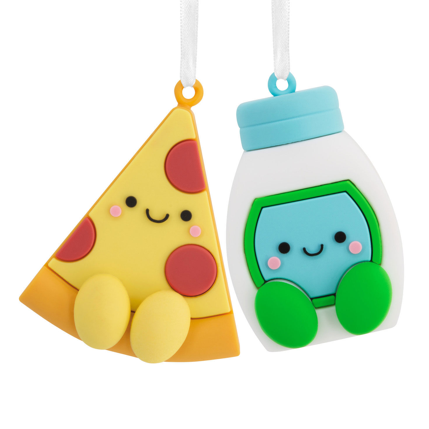 Better Together Pizza and Ranch Dressing Magnetic Hallmark Ornaments, Set of 2 for only USD 11.49 | Hallmark