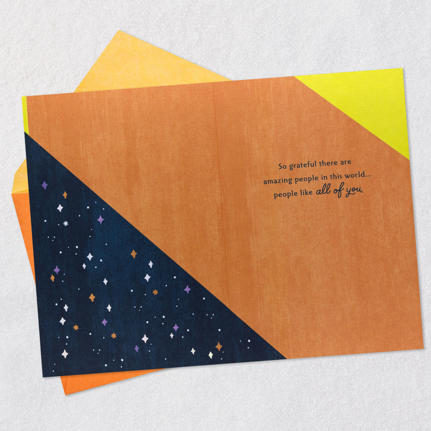 Retro Lettering and Stars Thank You Card for All for only USD 4.99 | Hallmark