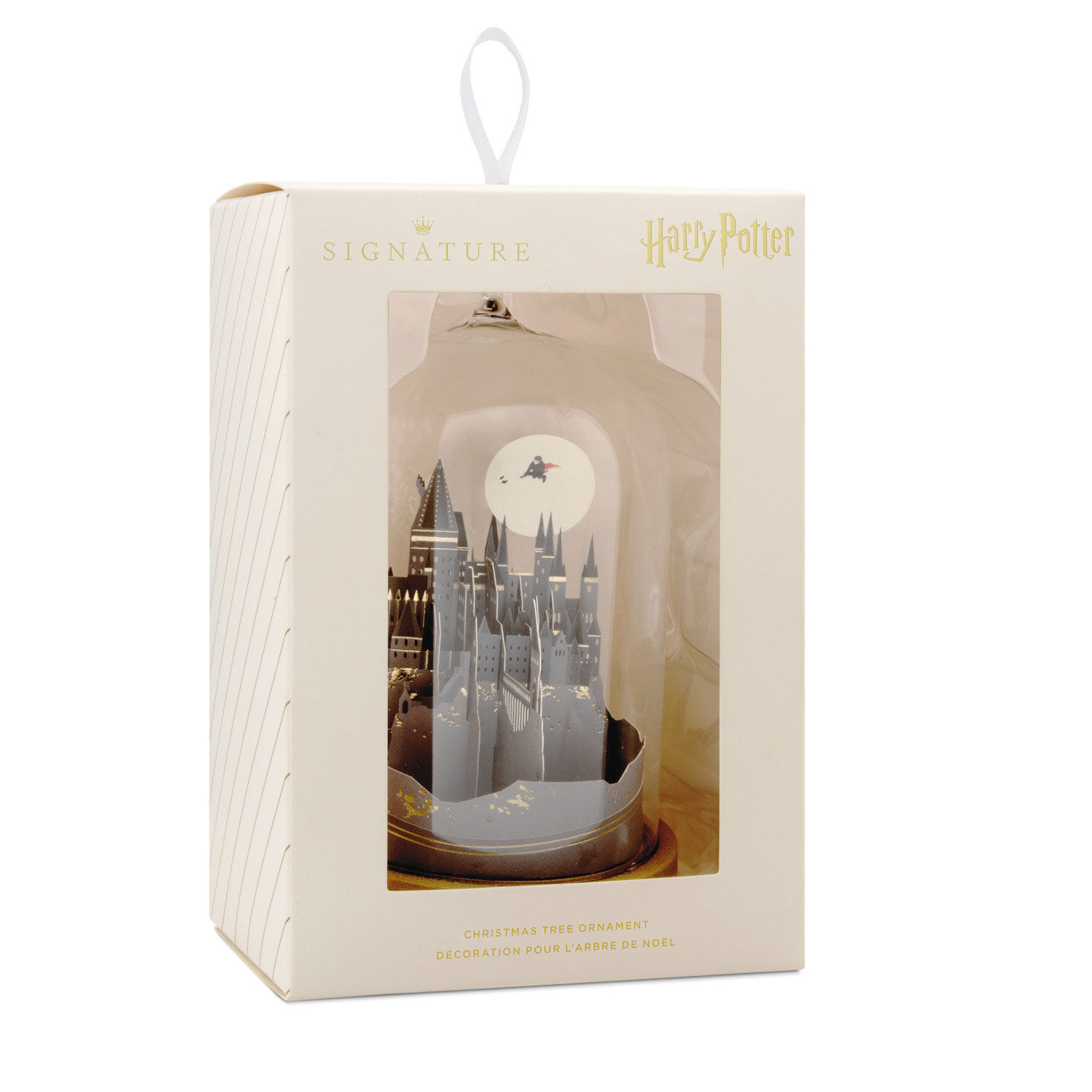 Hogwarts Castle Cloche Christmas Ornament package front image number 7