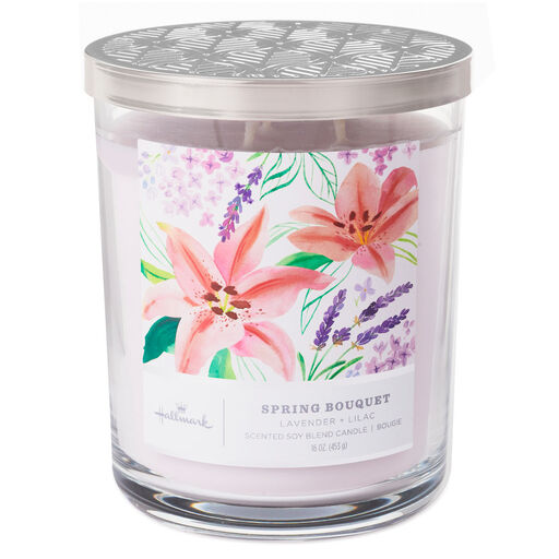 Spring Bouquet 3-Wick Jar Candle, 16 oz., 