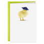 Baby Chick in Grad Cap Funny Graduation Card  image number 1