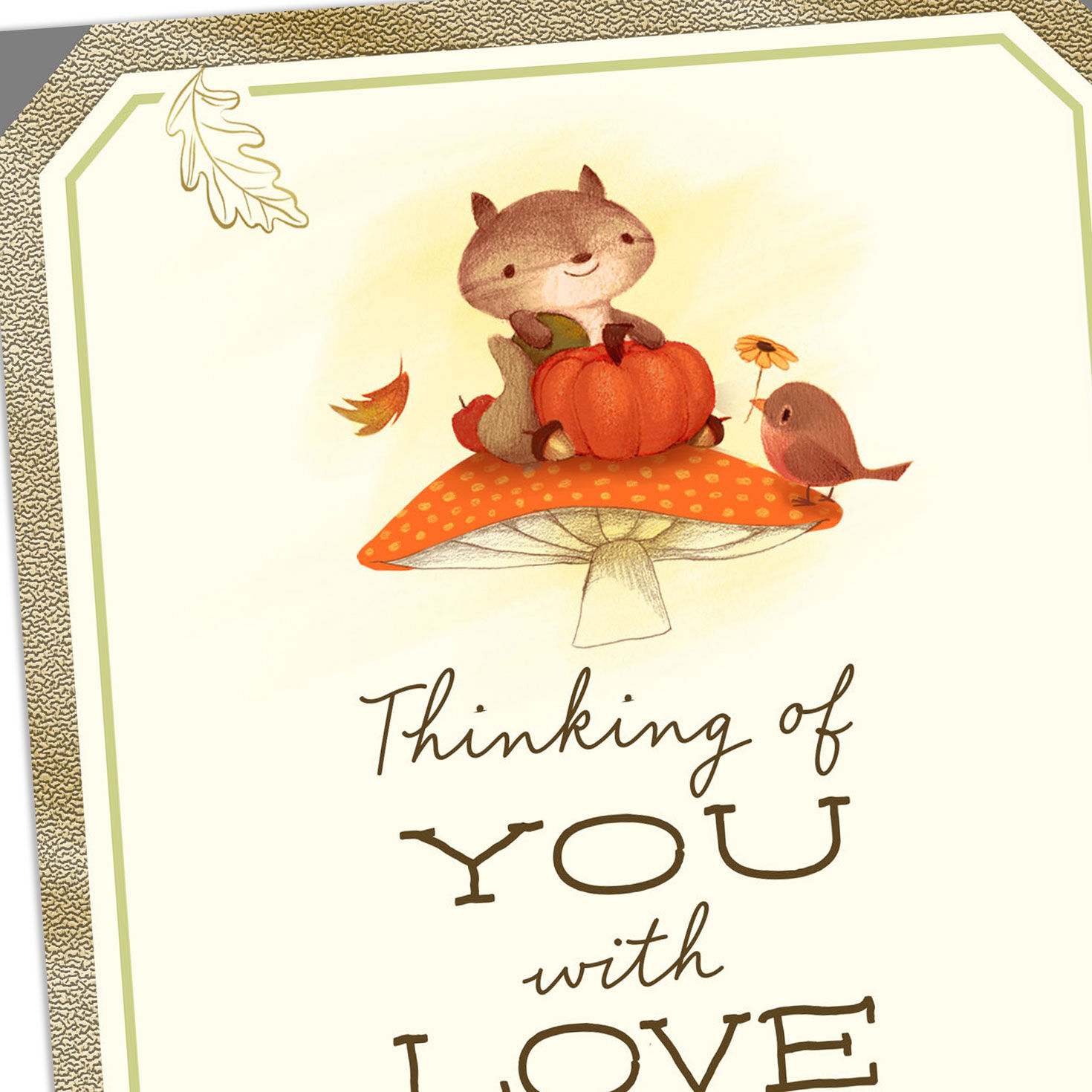 Thinking of You With Love Thanksgiving Card for only USD 2.99 | Hallmark