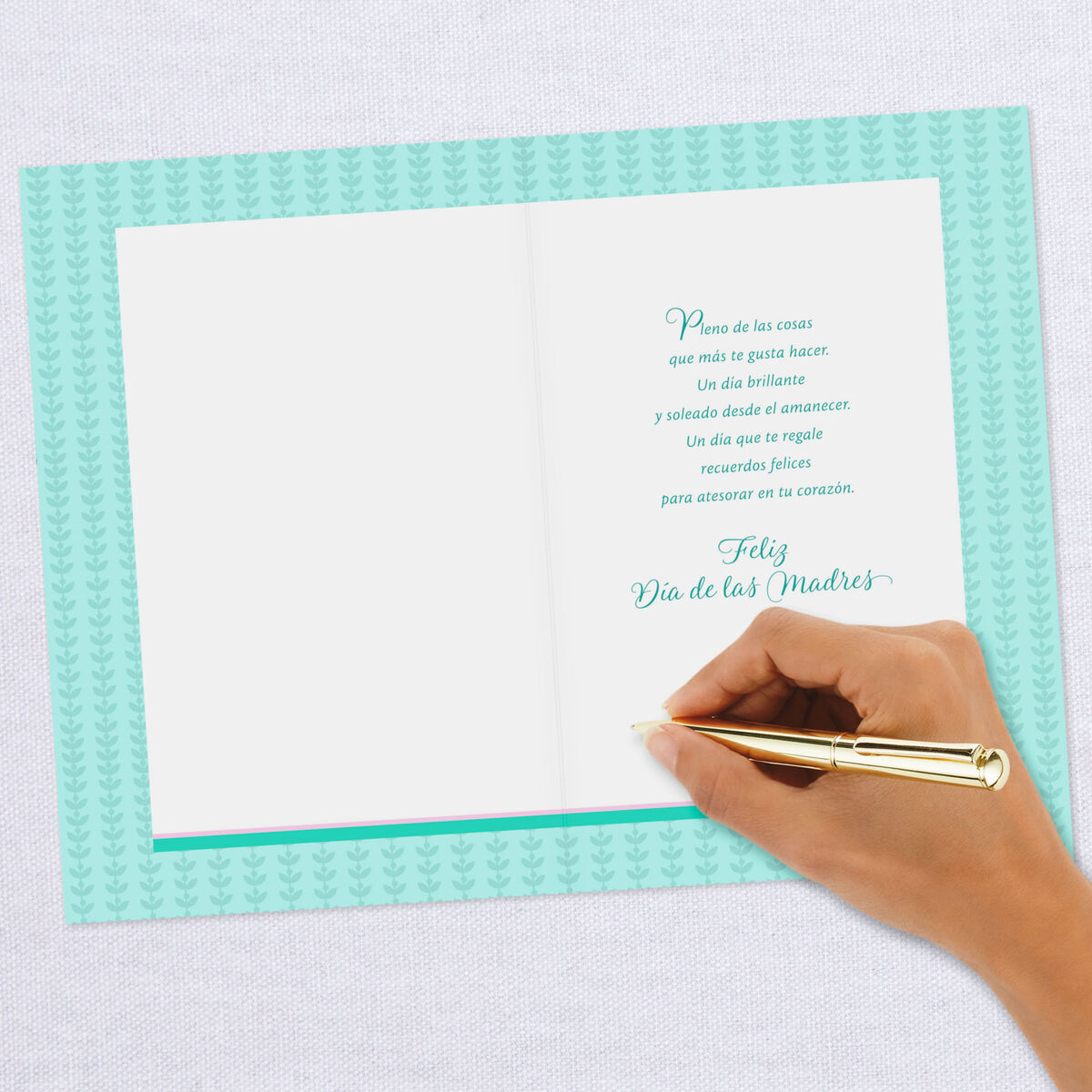 Lovely Wishes SpanishLanguage Mother's Day Card for DaughterinLaw