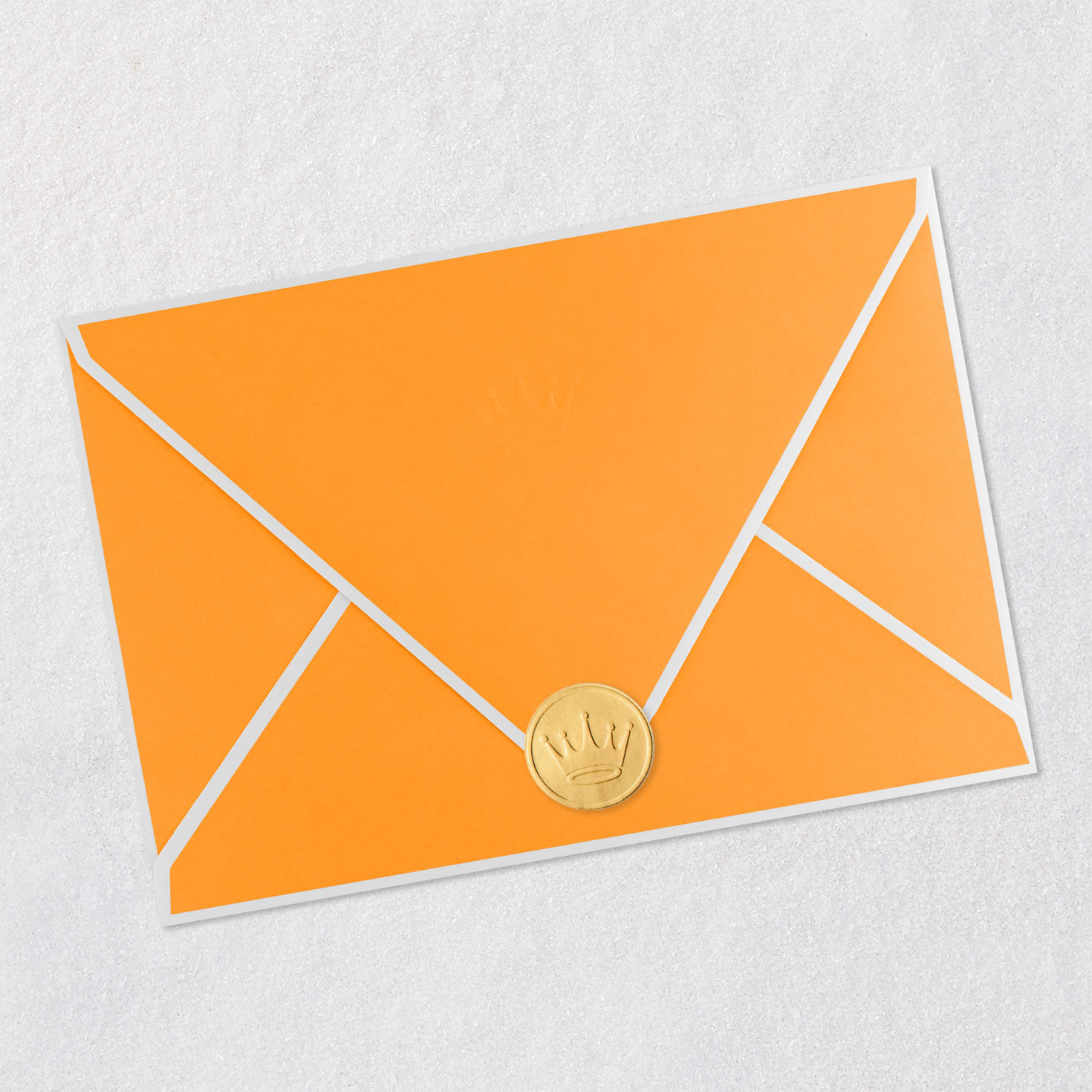 Soccer Ball in Pop-Up Goal Paper Craft Father's Day Card Envelope Back with Seal image number 7