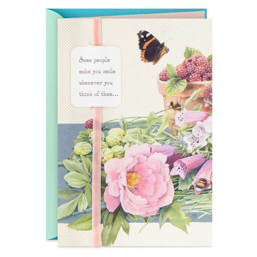 Marjolein Bastin You Make Me Smile Friendship Card, 