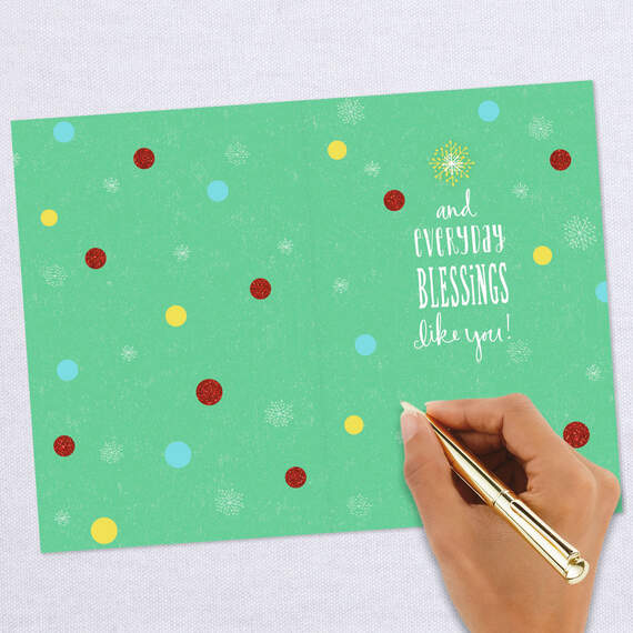 Blessed by You Always Christmas Card, , large image number 6
