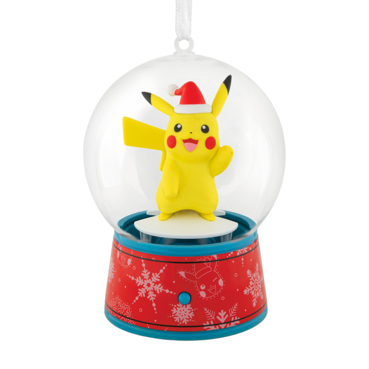 Pokémon Pikachu Musical Snow Globe Hallmark Ornament With Motion