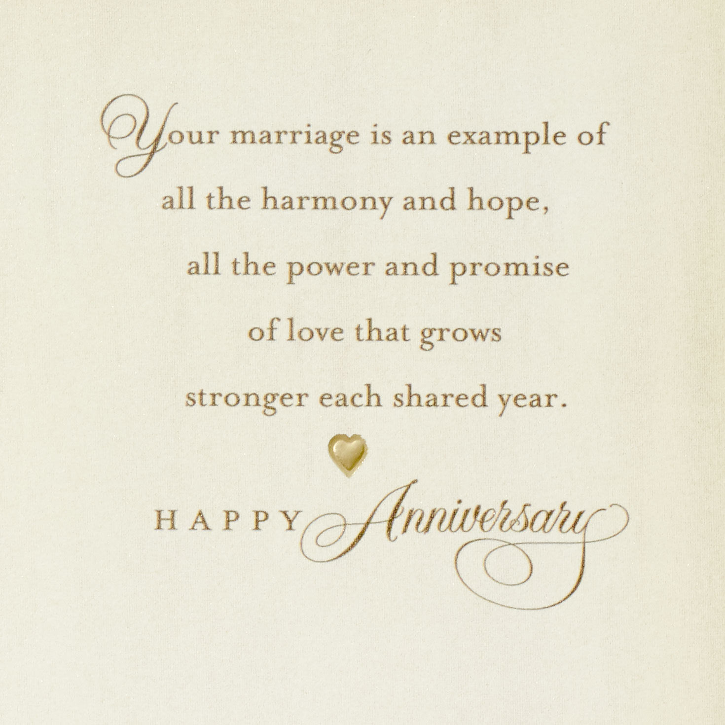 Butterflies Anniversary Card for Married Couple sentiment image number 3