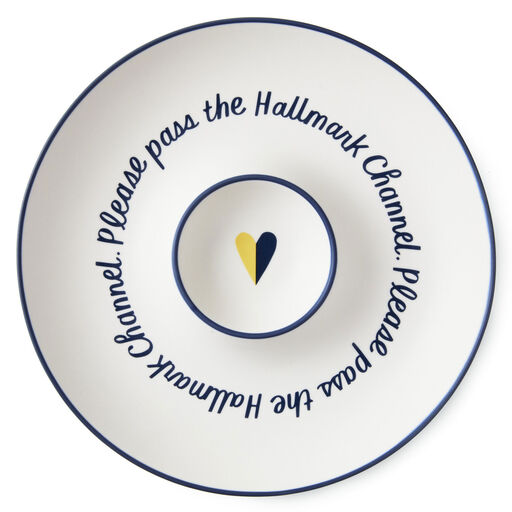 Hallmark Channel Chip and Dip Plate, 