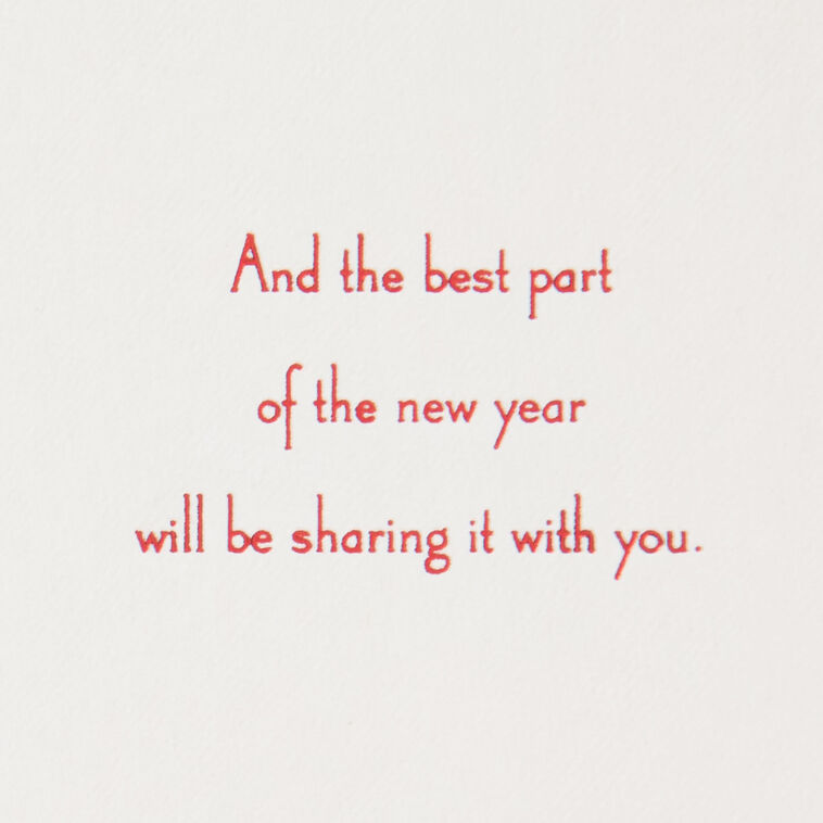 The Best Gifts Romantic Christmas Card, , large image number 2