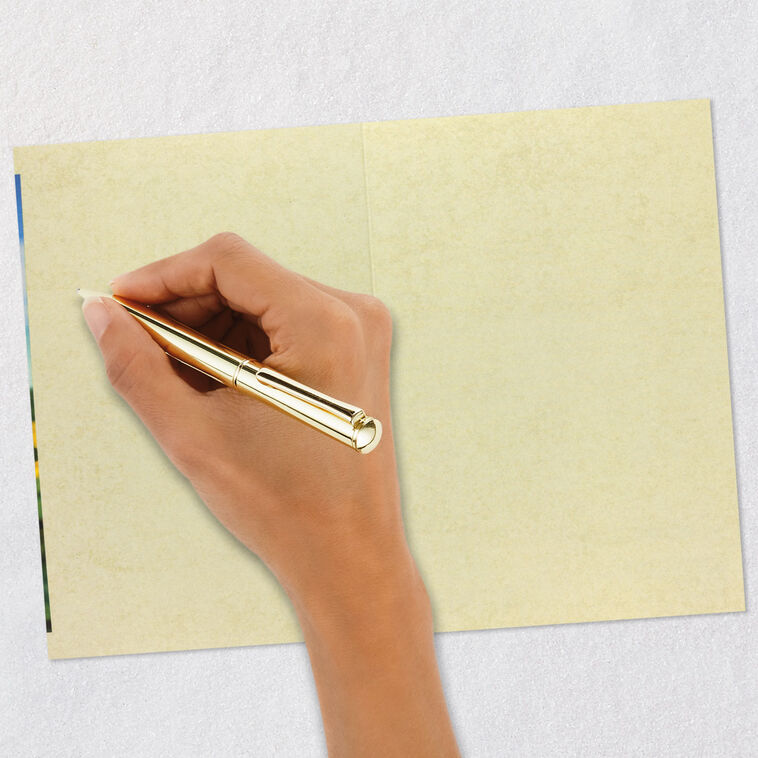 Field of Sunflowers Blank Card Signing card image number 5