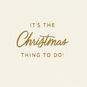 Elegant Pink Bow on Red Christmas Card Sentiment image number 2