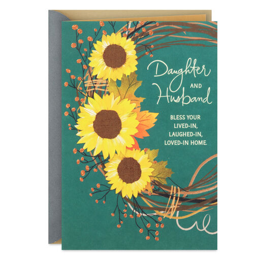 You Both Mean So Much Thanksgiving Card for Daughter and Husband, 