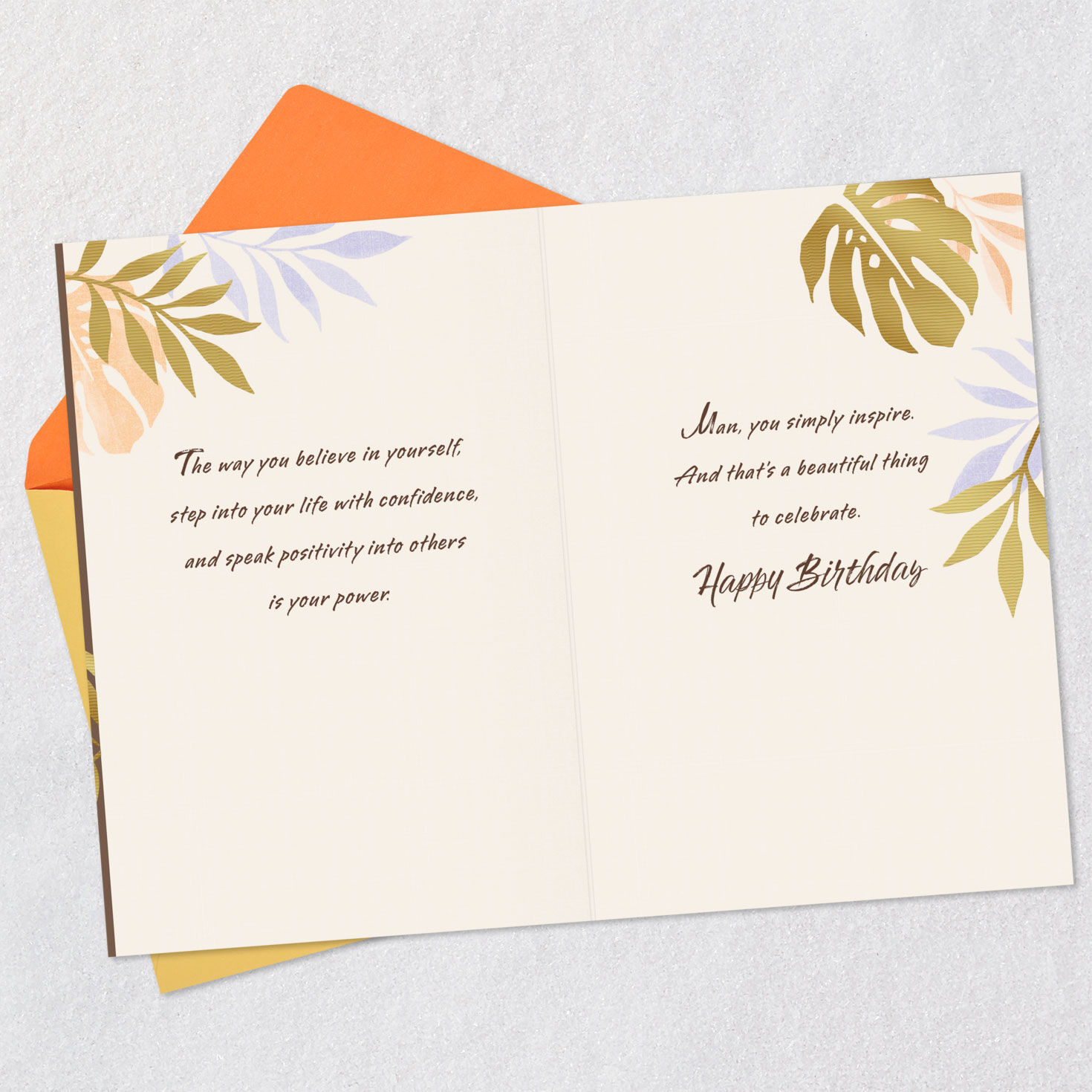 You Simply Inspire Birthday Card for only USD 4.59 | Hallmark