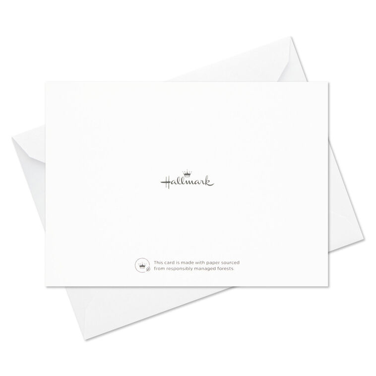 Ivory Floral Flat Note Cards in Caddy, Box of 40, , large image number 7