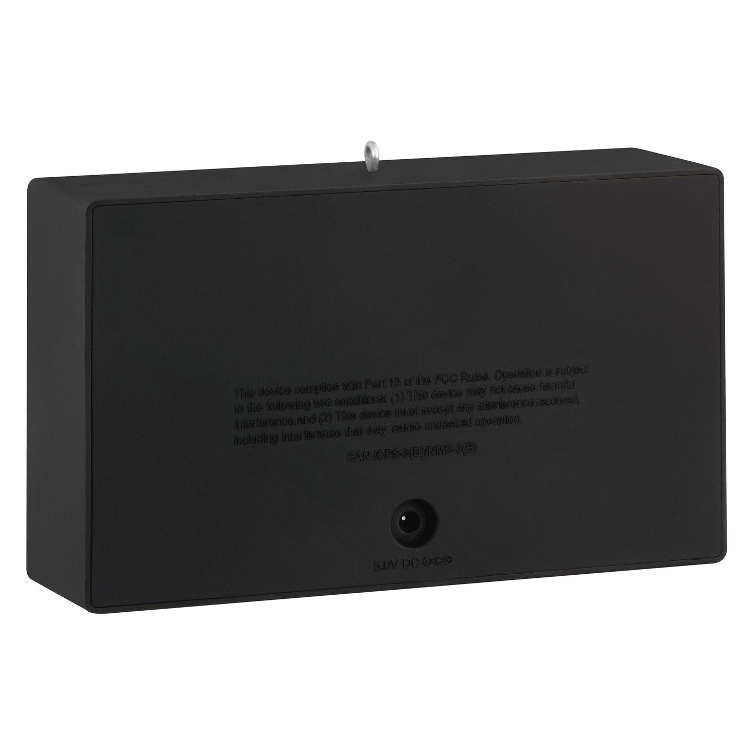 Black Yellow Star Wars Sign Keepsake Ornament Back image number 6