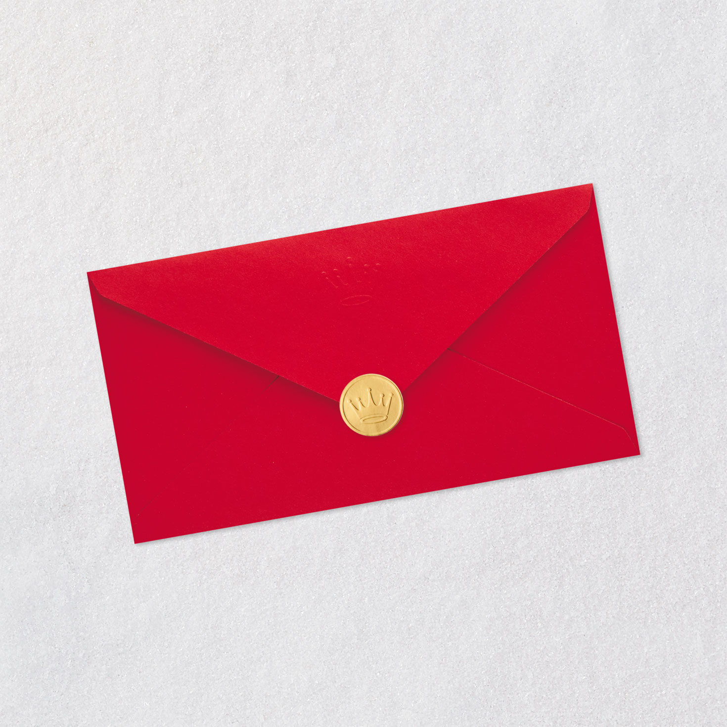 Couple on City Bridge Romantic Sweetest Day Card Envelope Back with Seal image number 8