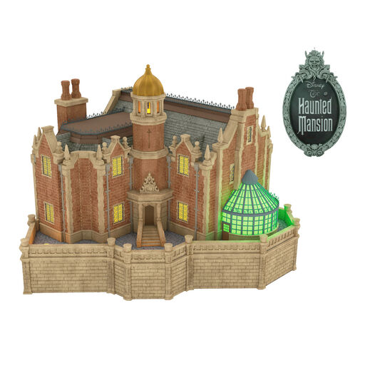 Disney The Haunted Mansion Collection The Haunted Mansion Musical Christmas Tree Topper With Light, 